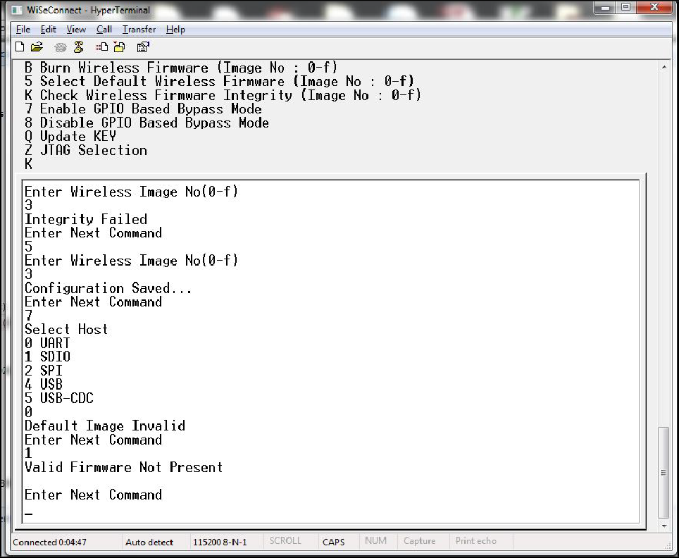 Figure 3 - Enabling The GPIO Based Bypass Mode - Invalid Firmware{"style":"max-width:500px"}