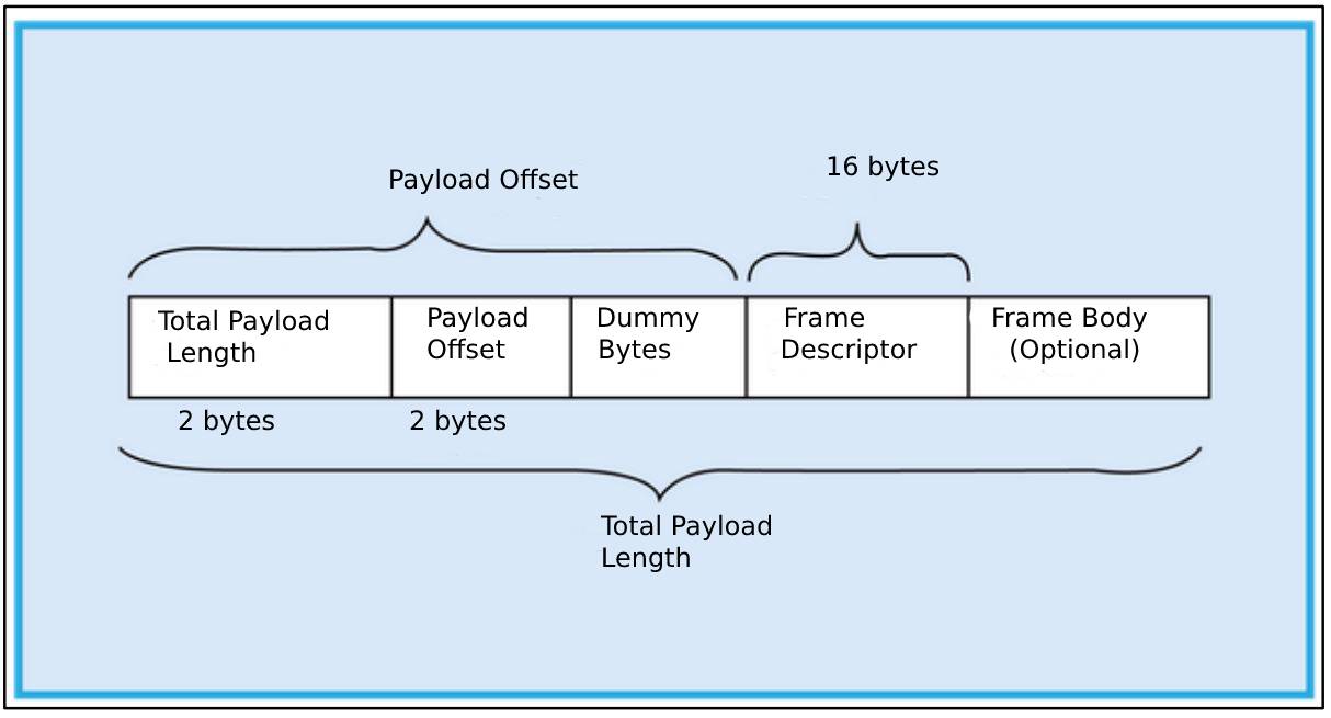 RX Frame Format