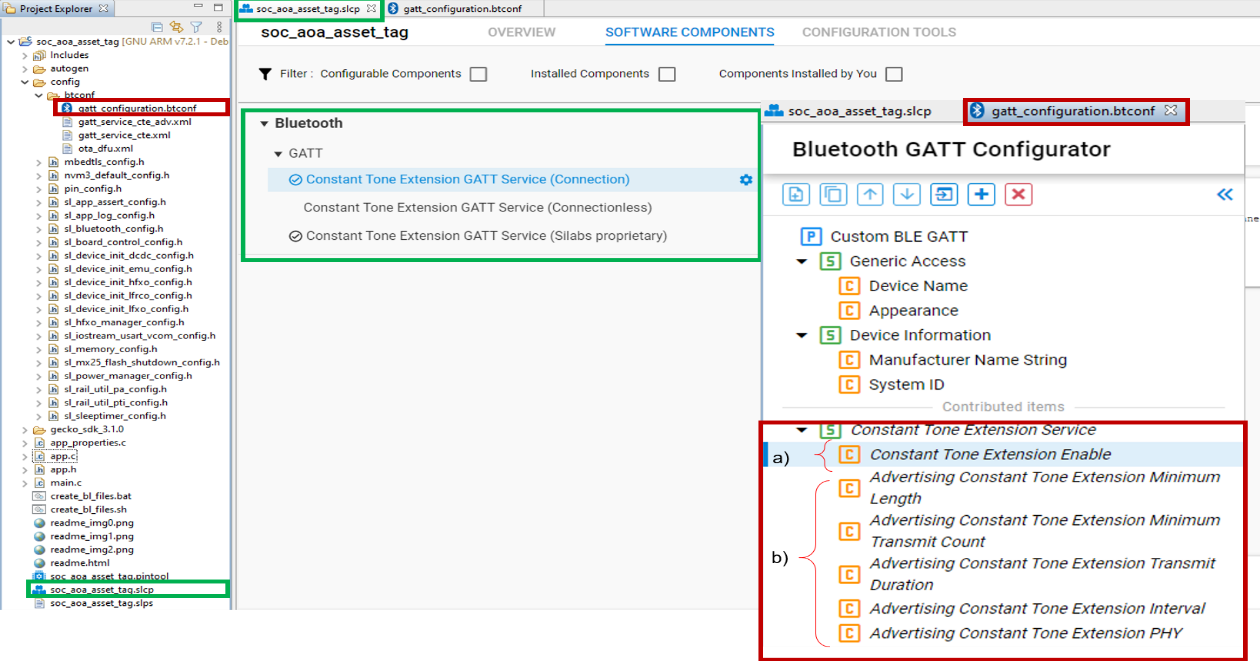 Bluetooth AoA – SoC Asset Tag Sample Project