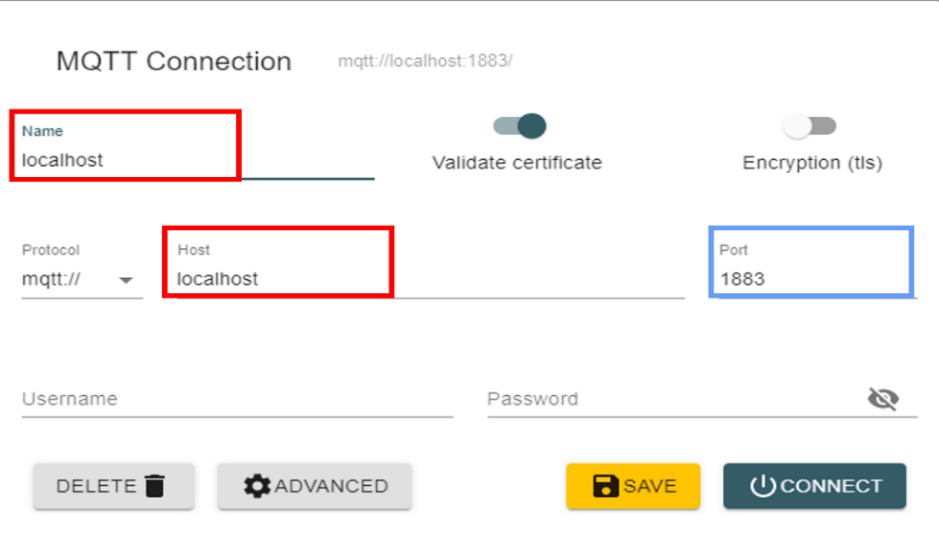 MQTT Explorer Configuration