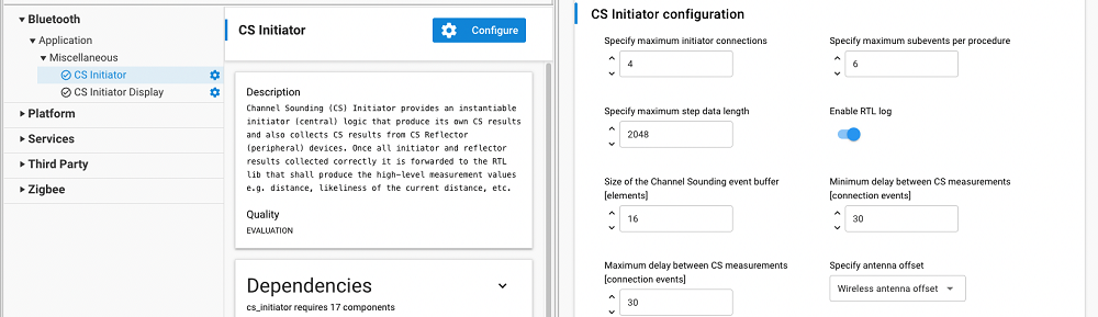 CS Initiator Component