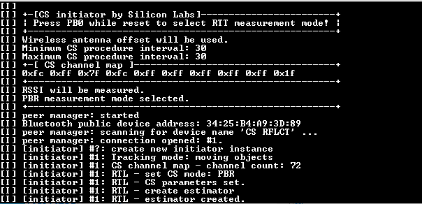 serial monitor message