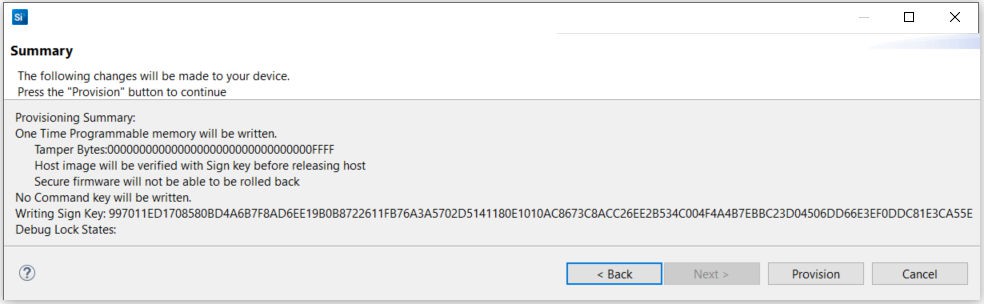 Summary Dialog Box