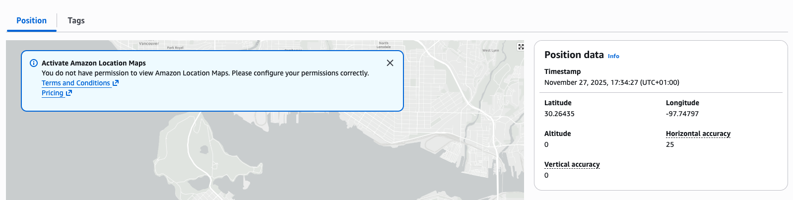 Sidewalk Device Location Resolved