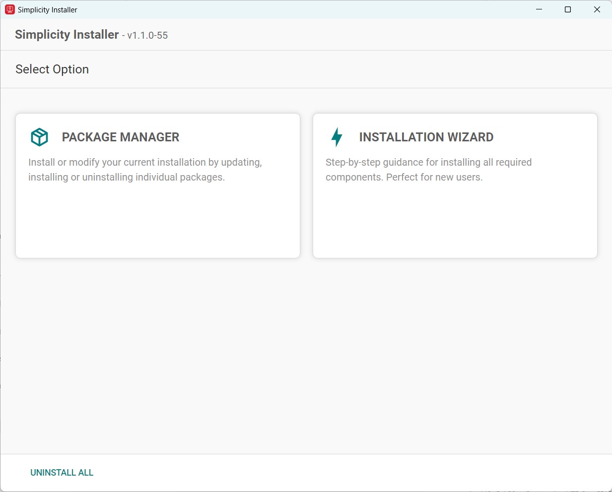 Simplicity Installer