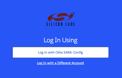 Login Using Okta SAML Config