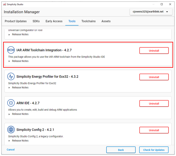 build flash iar integration