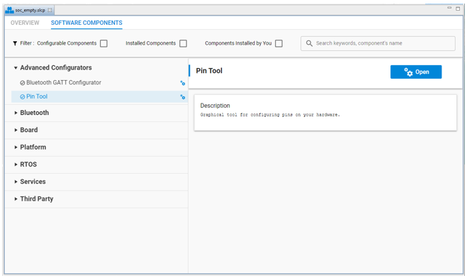 proj conf advanced config