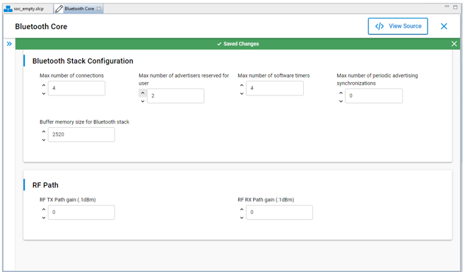 proj conf component editor autosave