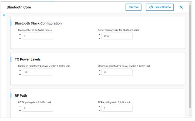 proj conf component editor