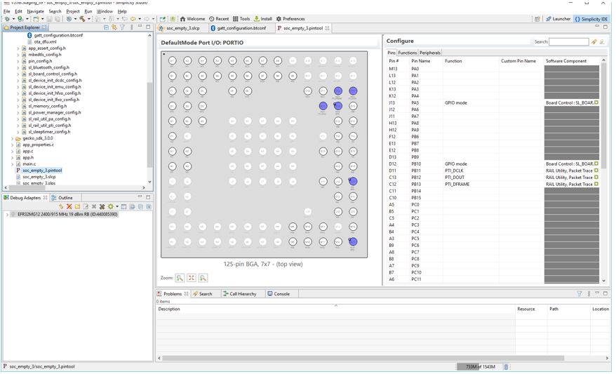 Start a Project - latest - Simplicity Studio 5 Users Guide Silicon Labs