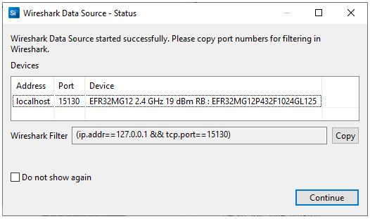 Wireshark USB IP and port number