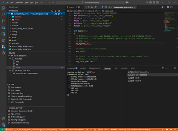 terminal support
