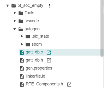 gatt config files