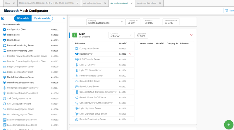 Bluetooth Mesh Configuration Tools