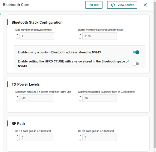 proj conf component editor