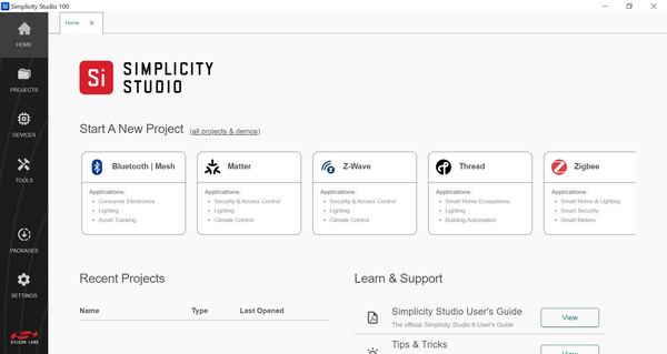 Home page