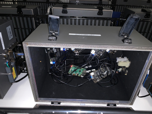 Test Network in a Ramsey Box