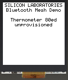 Device display for the client and server