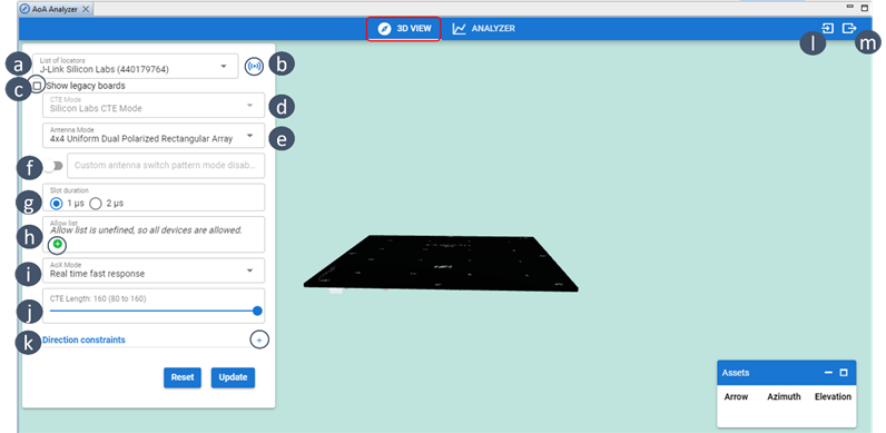 AoA Analyzer 3D VIEW