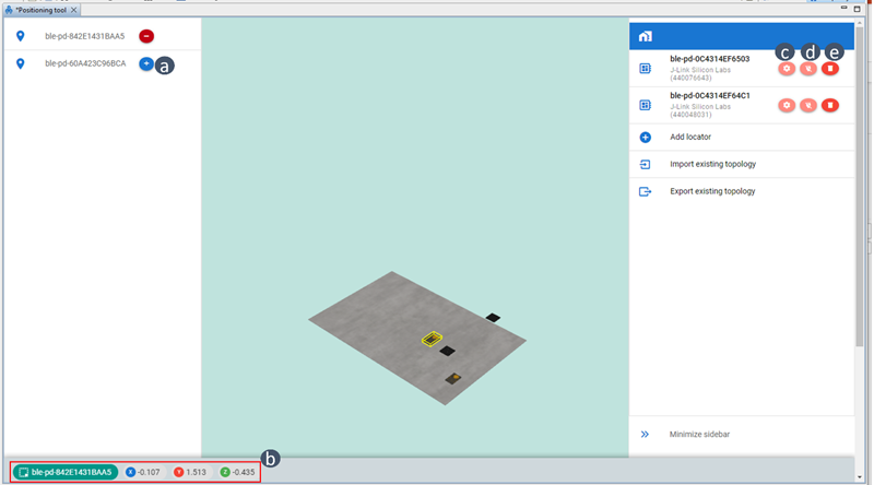 Tracking Asset Tags Using Positioning Tool