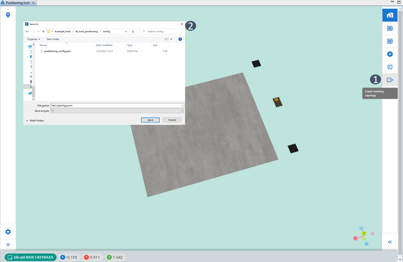 Browse destination folder