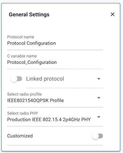 2.4GHz profile