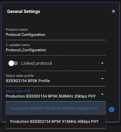 BPSK profile