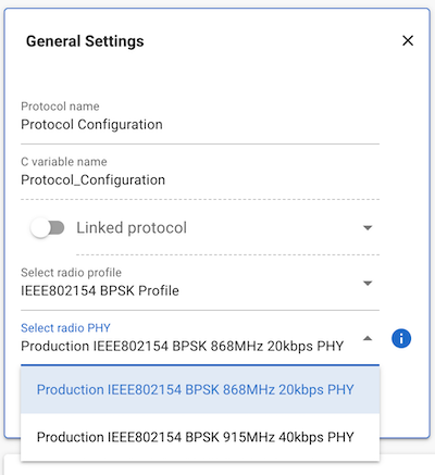 BPSK profile