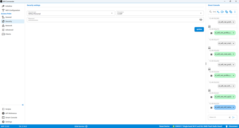 Security Settings