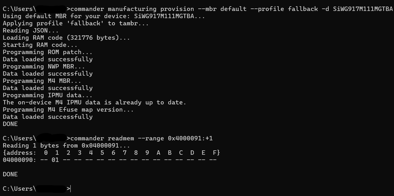 Enable Firmware Fallback Feature