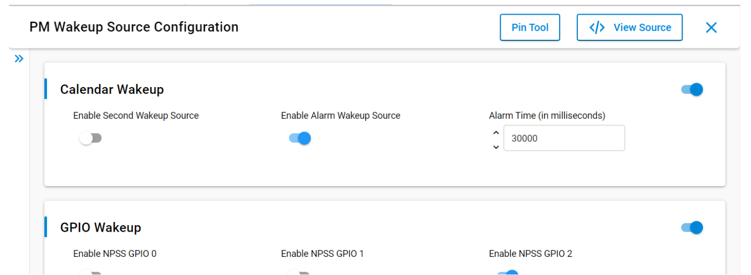 SiWG917 RTC Clock architecture diagram