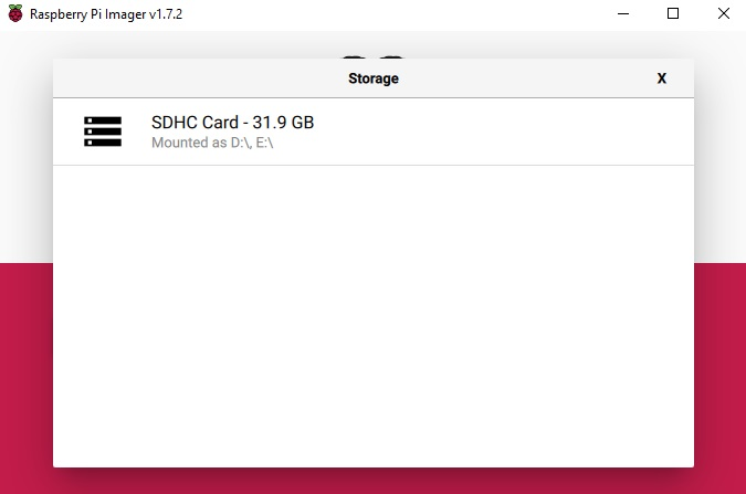 Choose Storage
