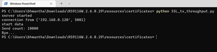 TLS Rx