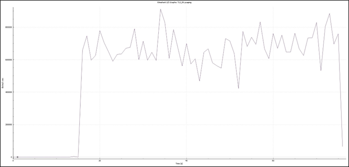 TLS Rx – Wireshark I/O Graph