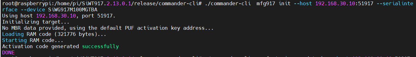 Init Command