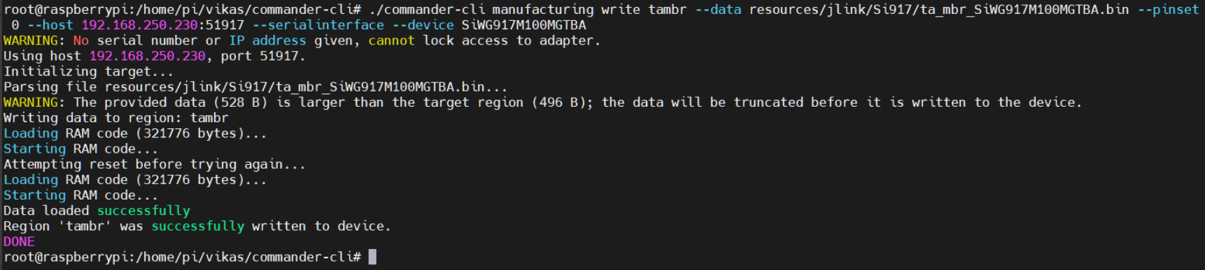 Write Command