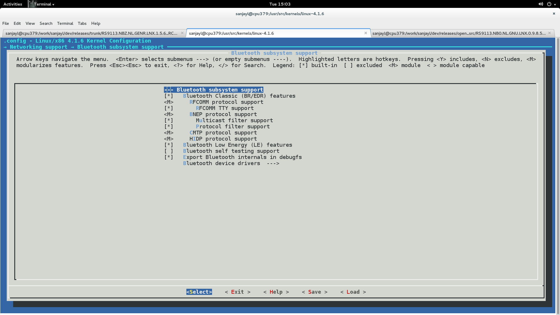 Modularize Bluetooth subsystem support options