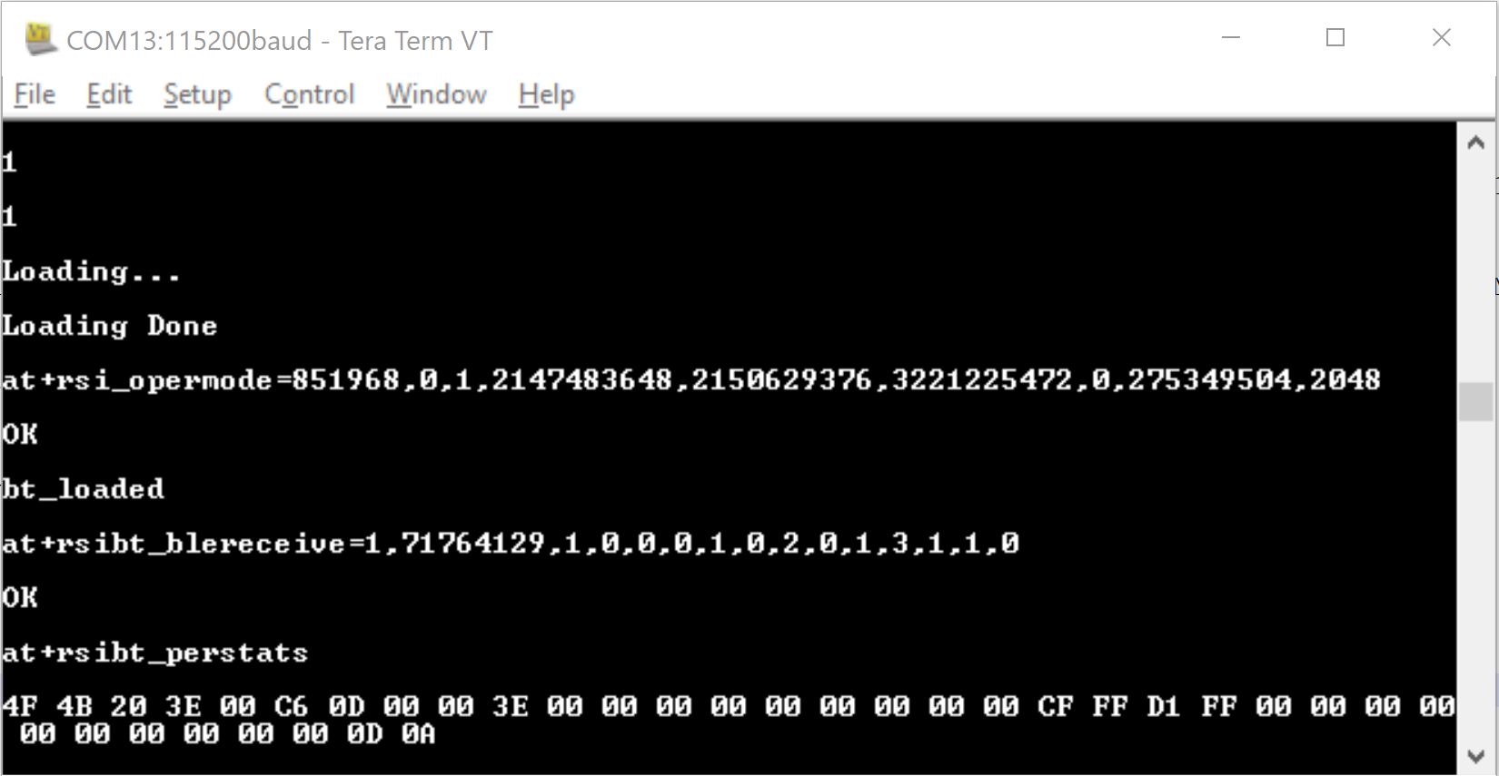 PER Stats command