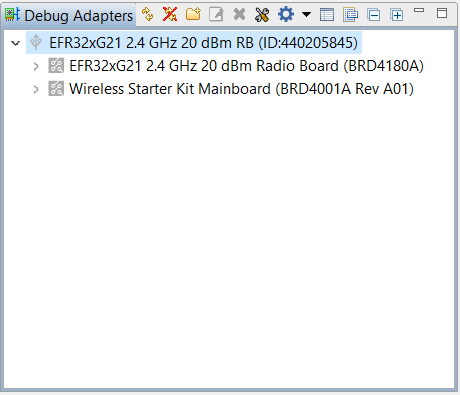 Simplicity Studio Debug Adapter BRD4180A