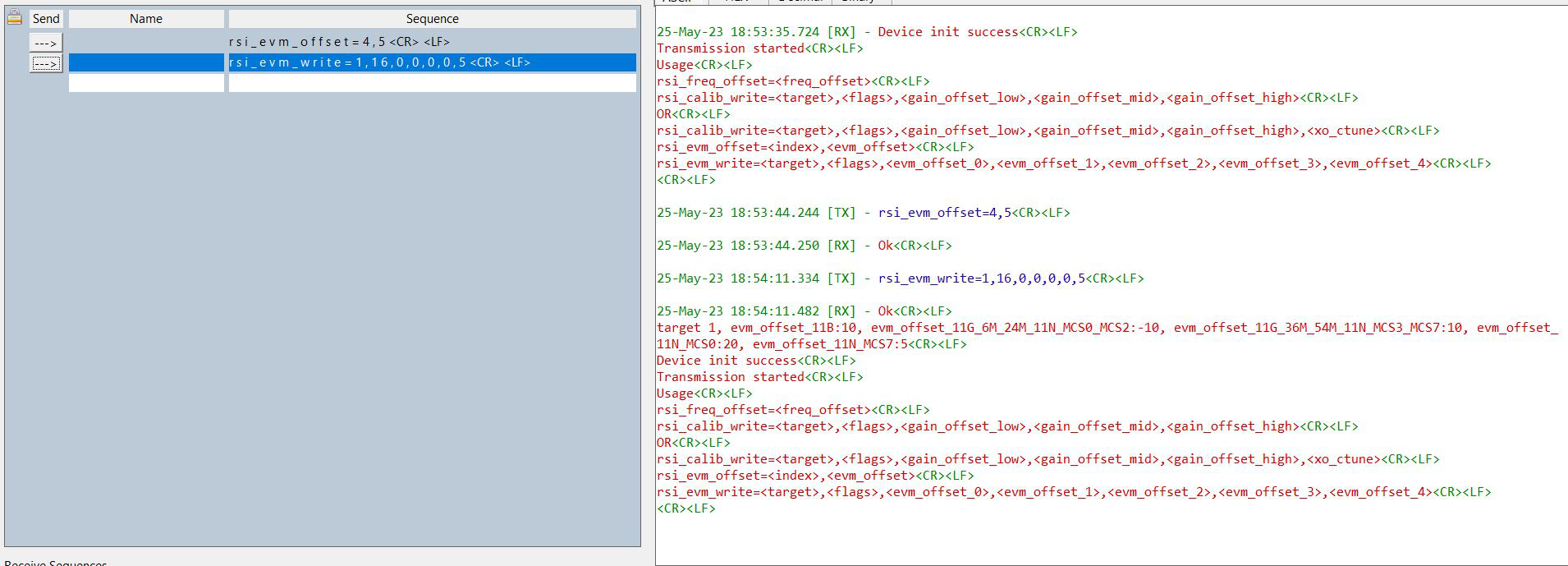 CLI commands :