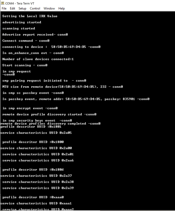 Prints in Teraterm for Central Configuration-1