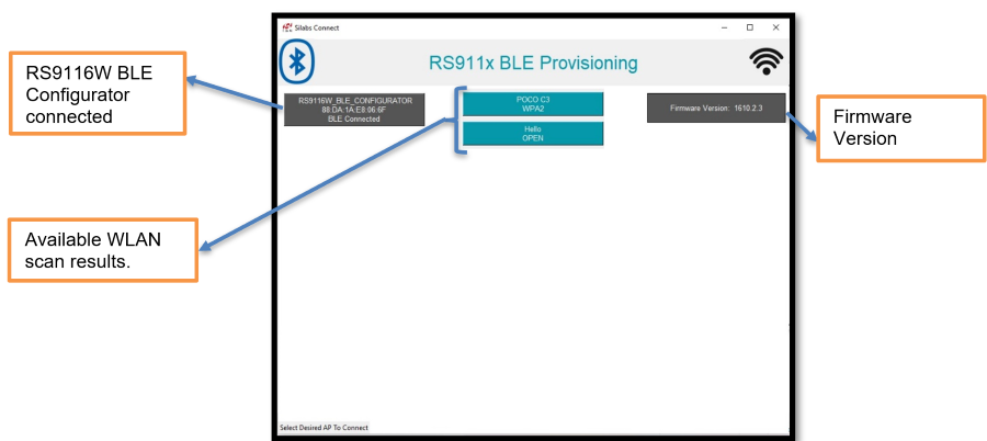 BLE get connected