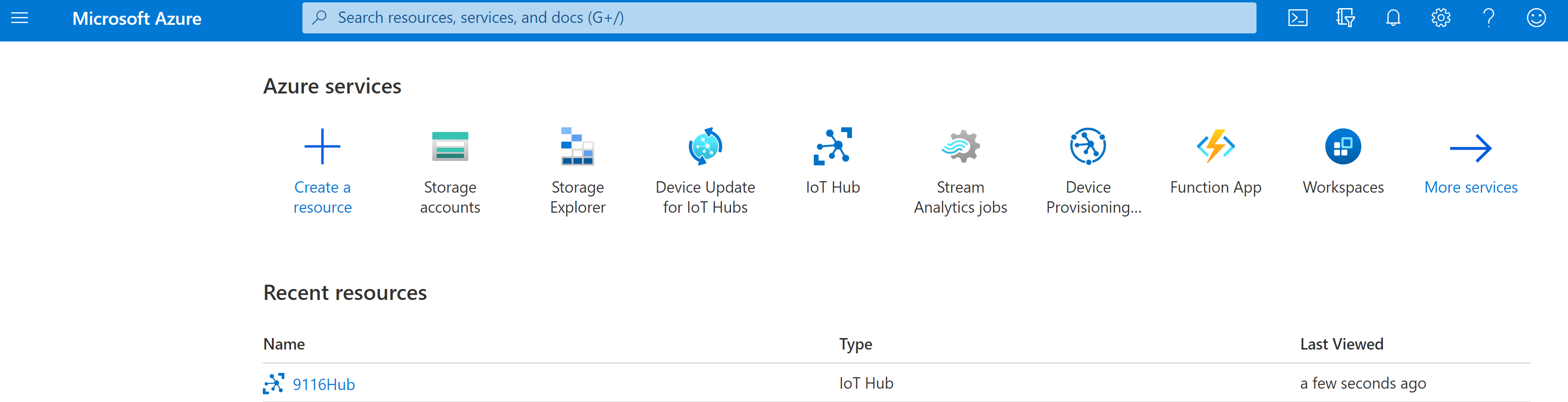 Azure portal login