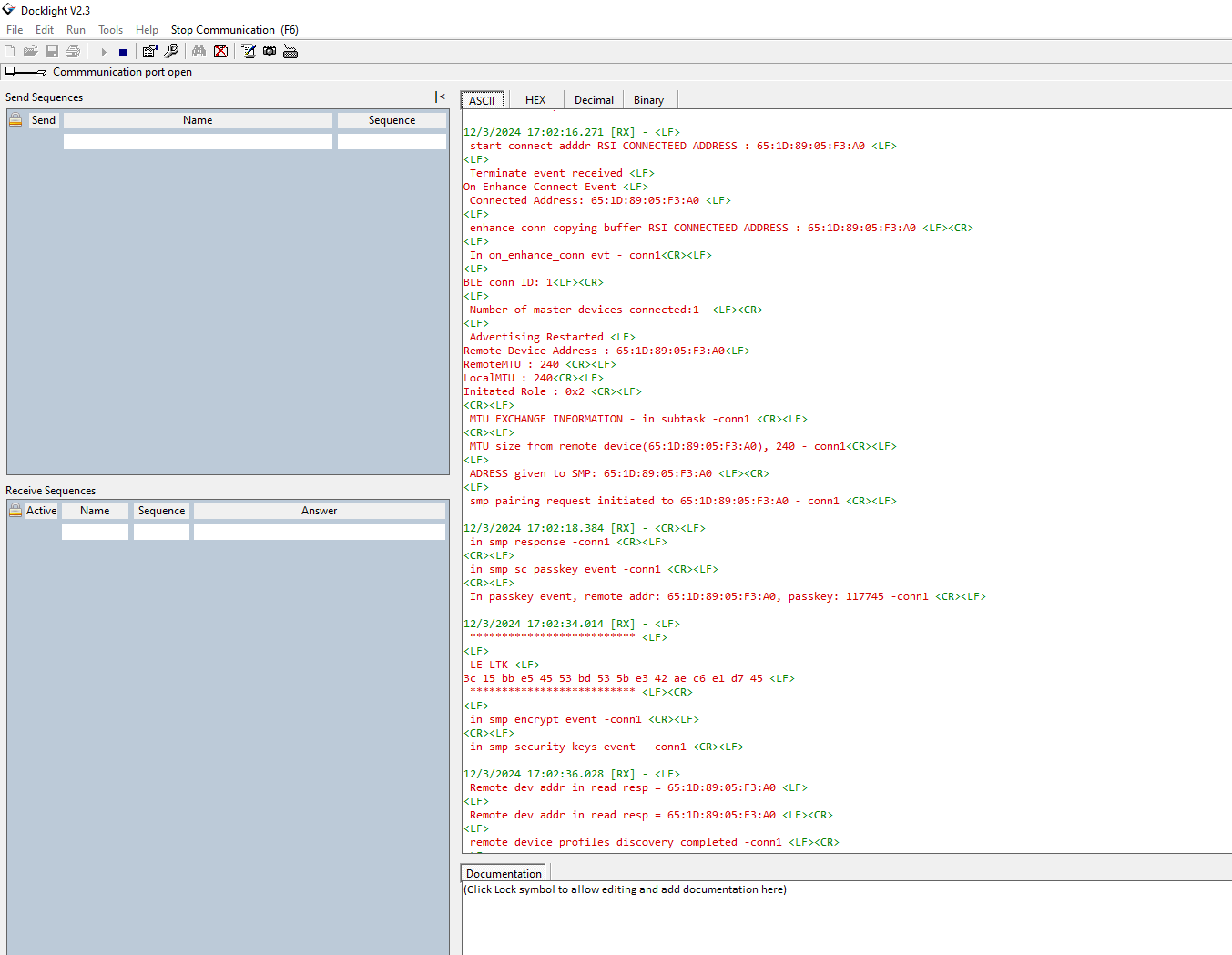 Wlan Ble Ae Host Logs Smp