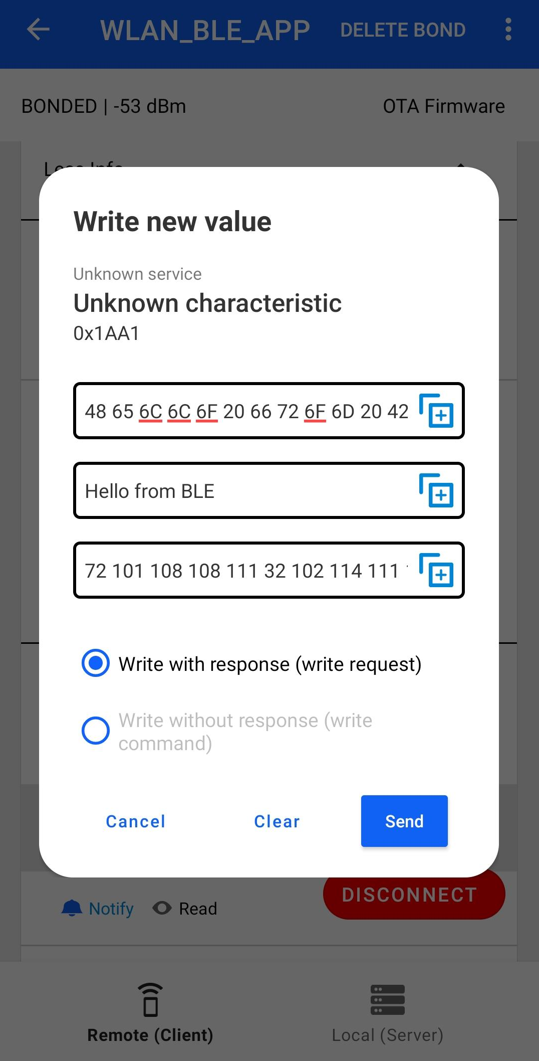 Send Message Mobile screenshot
