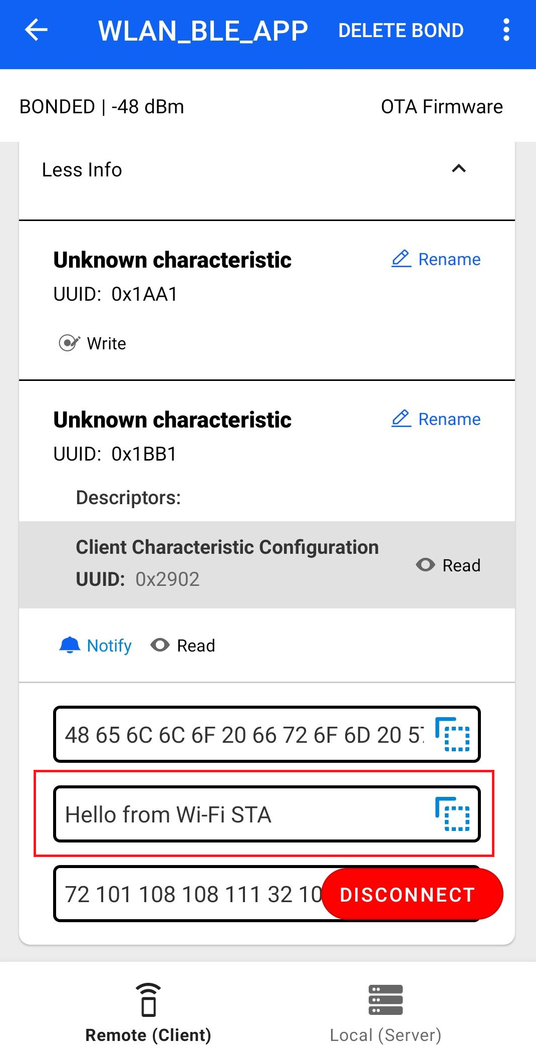 Attribute UUID Mobile screenshot