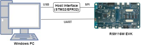 Setup Diagram for RAM Dump Example