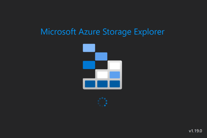 Open Azure Storage Explorer