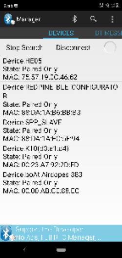 Initiate SPP connection to Silicon Labs module